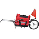 Bicycle Cargo Trailer One-wheel with Storage Bag