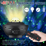 New LED Starry Projector Night Light Music Player with 21 Lighting Modeswith Remote Control USB Party Decor  Star Projector Starry