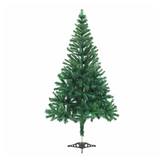 PE mix PVC high quality Christmas tree foldable metal stand  59.1"