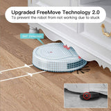 Robot Vacuum Cleaner 1800 mAh, White DNSOA