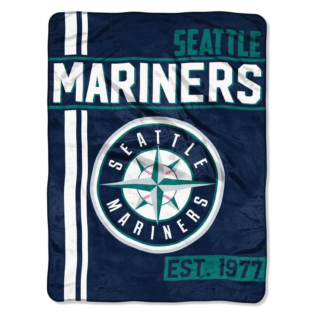 Mariners OFFICIAL Major League Baseball, "Walk Off" 46"x 60" Micro Raschel Throw by The Northwest Company