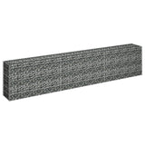 vidaXL Gabion Raised Bed Galvanized Steel 106.3"x11.8"x23.6"