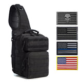 Tactical Sling Bag Pack Military Rover Shoulder Sling Backpack Molle Range Bag EDC Small Day Pack with Padding Pocket DYT-001