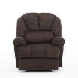 Manual Recliner Chair Comfortable Velvet Fabric