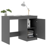 Desk Gray 39.4"x19.7"x29.9" Chipboard