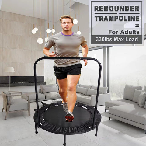 Kids Trampoline for Toddlers, Indoor Mini Trampoline for Kids, Adult Fitness Trampoline for Indoor and Outdoor Use