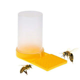 2Pcs Bee Water Feeder Beehive Beekeeping Drinking Dispenser Honey Feeding Bowl