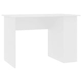 Desk White 43.3"x23.6"x28.7" Chipboard