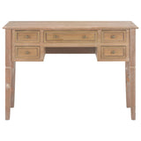 Writing Desk Brown 43.1"x17.7"x30.5" Wood