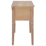 Writing Desk Brown 43.1"x17.7"x30.5" Wood