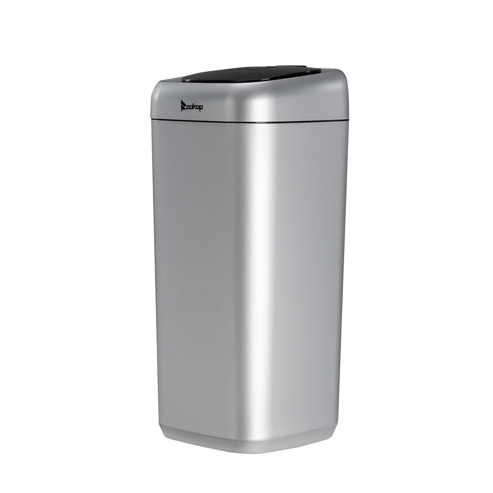 35L Smart Motion Sensor Automatic Trash Can Waste Bin Silver