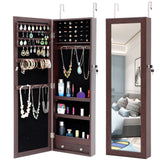 Fashionable and contracted jewelry receives mirror ark to be able to hang on the door or wall