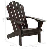 Garden Chair Wood Brown