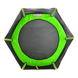 60" Round Outdoor Trampoline with Enclosure Netting RT