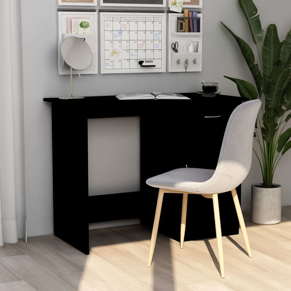 Desk Black 39.4"x19.7"x29.9" Chipboard