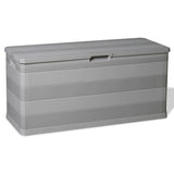 Garden Storage Box Gray 46.1"x17.7"x22"