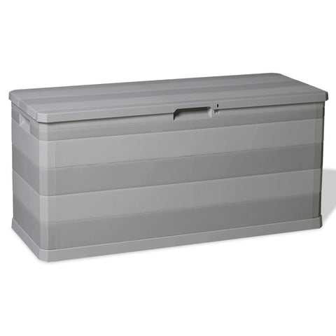 Garden Storage Box Gray 46.1"x17.7"x22"