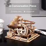 Robotime ROKR 3D Wooden Puzzle Marble Race Run Maze Balls Track Coaster Model Building Kits