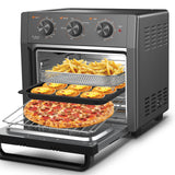 Air Fryer Toaster Oven - 5-In-1 Convection Oven,Air Fry, Roast, Toast, Broil & Bake Function - Air