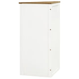 Corner Cabinet 23.2"x14.2"x39.4" Solid Oak Wood