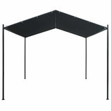 Gazebo Pavilion Tent Canopy 9.8ft x9.8ft Steel Anthracite