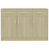 Sideboard Sonoma Oak 43.3"x13.4"x29.5" Chipboard