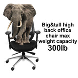 Reclining Office Chair High Back 300 LB Capacity