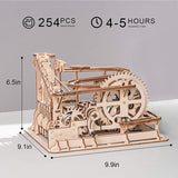 Robotime ROKR 3D Wooden Puzzle Marble Race Run Maze Balls Track Coaster Model Building Kits