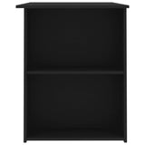 Desk Black 43.3"x23.6"x28.7" Chipboard