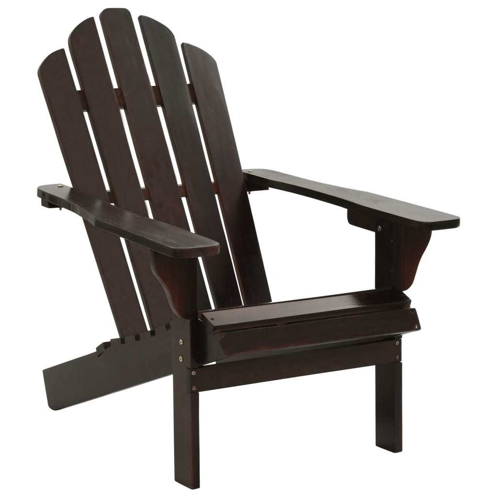 Garden Chair Wood Brown