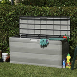 Garden Storage Box Gray 46.1"x17.7"x22"