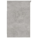 Drawer Cabinet Concrete Gray 15.7"x19.7"x29.9" Chipboard