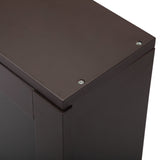 Floating Wall Mounted Table, Foldable Desk with Storage Shelves and Blackboard