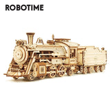 Robotime ROKR 3D Wooden Puzzle Toy Assembly Model Building Kits  Prime Steam Express