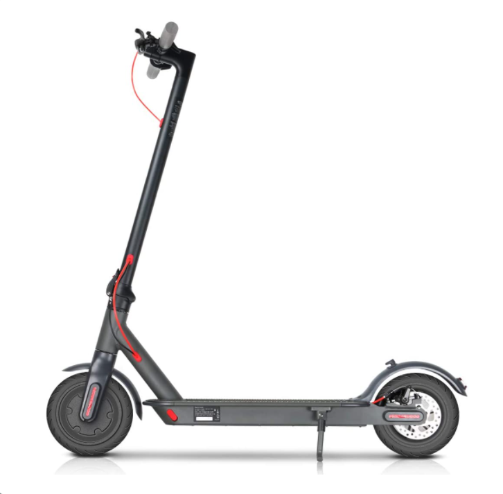 WiLEES Mankeel Electric Scooter 350W High Power Smart 8.5''E-Scooter, Lightweight Foldable with LCD-Display, 36V Rechargeable Battery Kick Scooters, Electric Brake for Adult