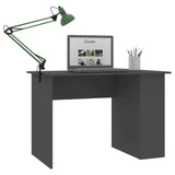 Desk Gray 43.3"x23.6"x28.7" Chipboard