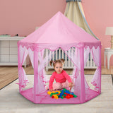 Princess Tent Girls Large Playhouse Kids Castle Play Tent with Star Lights