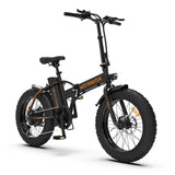 AOSTIRMOTOR Folding Electric Bicycle 500W Motor 20" Fat Tire With 36V/13Ah Li-Battery RT