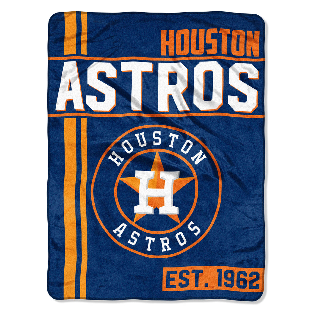 Astros OFFICIAL Major League Baseball, "Walk Off" 46"x 60" Micro Raschel Throw by The Northwest Company