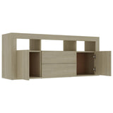 TV Cabinet Sonoma Oak 47.2"x11.8"x19.7" Chipboard