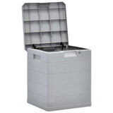 Garden Storage Box 23.8 gal Light Gray