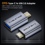 Type C OTG USB 3.0 A Female to USB C Adapter Charging & Sync Converter Adapter