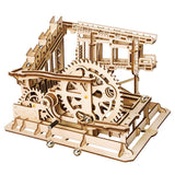 Robotime ROKR 3D Wooden Puzzle Marble Race Run Maze Balls Track Coaster Model Building Kits