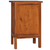 Bedside Cabinet 15.7"x13.8"x23.6" Solid Teak Wood