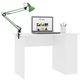 Desk White 43.3"x23.6"x28.7" Chipboard