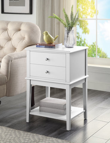 Linio-home White Nightstand