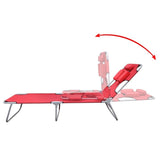 Beach loungers, sunloungers, patio loungers, and retractable deck chairs can hold up to 300 pounds