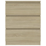 Sideboard Sonoma Oak 23.6"x13.8"x29.9" Chipboard