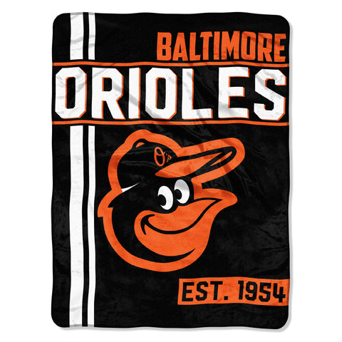 Orioles OFFICIAL Major League Baseball, "Walk Off" 46"x 60" Micro Raschel Throw by The Northwest Company