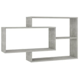 Wall Shelves Concrete Gray 40.9"x7.9"x23.6" Chipboard